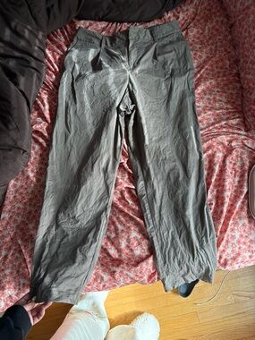 a new day Taupe Elastic-Waist Casual Pants